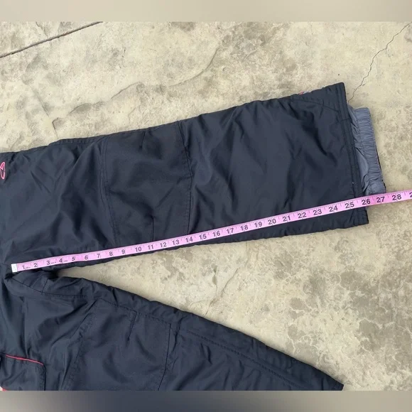 Champion black and pink Girls snow pants - Picture 9 of 11